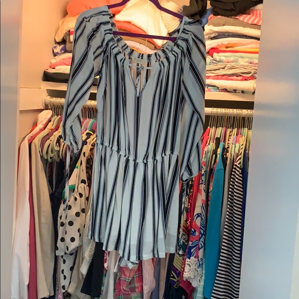 Off the shoulder romper